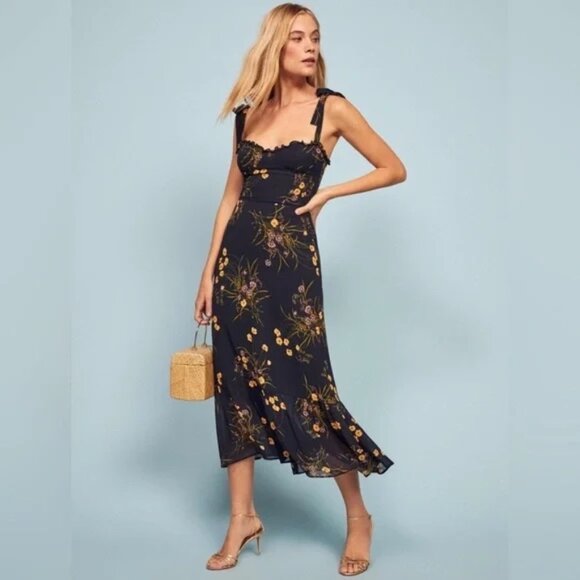 REFORMATION NIKITA DRESS - Picture 1 of 10